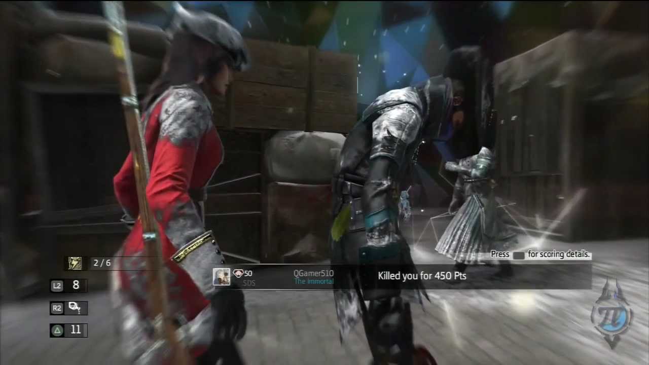 Assassin's Creed 3 Multiplayer | Wanted - Don't Give Up (AC3 Gameplay, PS3)