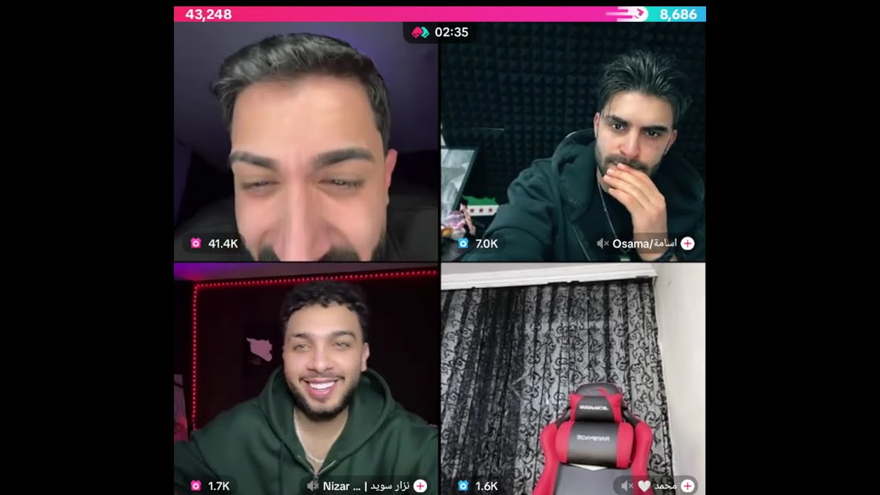 مشكله يلي صار مع شباب طارق ومحمد واسامة ونزار شو صار معهوم مين كان سبب كلو حمااااس واحكام سلخ
