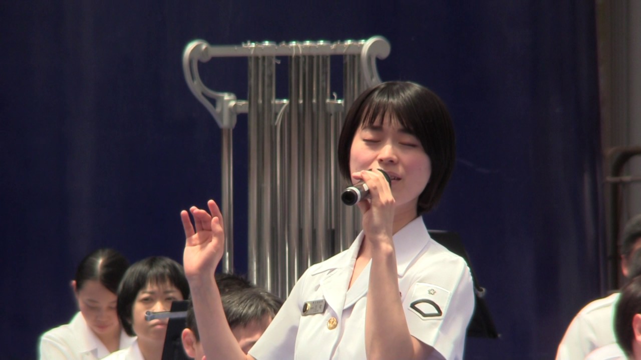 三宅 由佳莉 ・川上ひろし「宇宙戦艦ヤマト」 海上自衛隊 東京音楽隊『栄オアシス演奏会』2016.6.1
