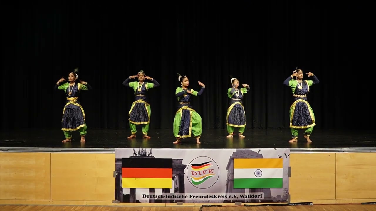 India Day 2025: Incredible India  - Peacock dance performance