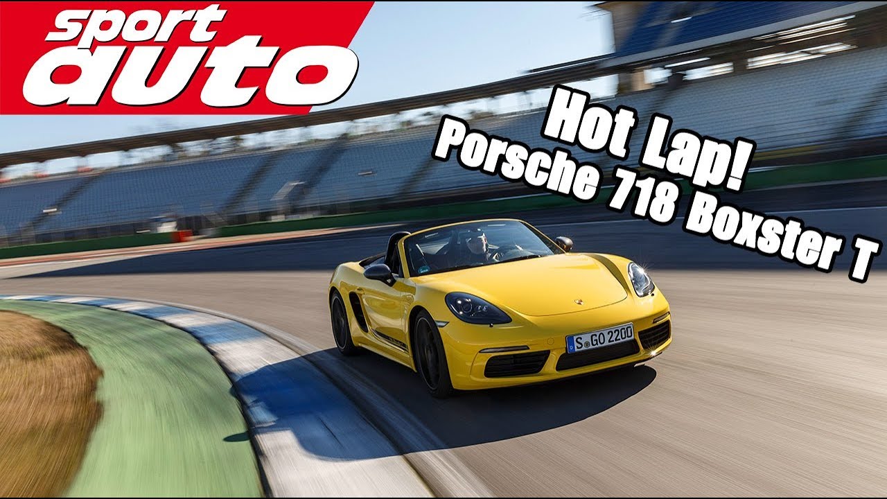 Porsche 718 Boxster T | Hot Lap Hockenheimring | sport auto