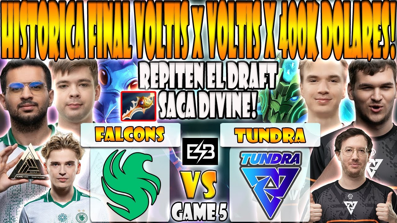 FALCONS vs TUNDRA BO5[GAME 5]GRAN FINAL-ATF, MALR1NE, SKITER VS PURE, BZM, 33 - BLAST SLAM 4 - ESB