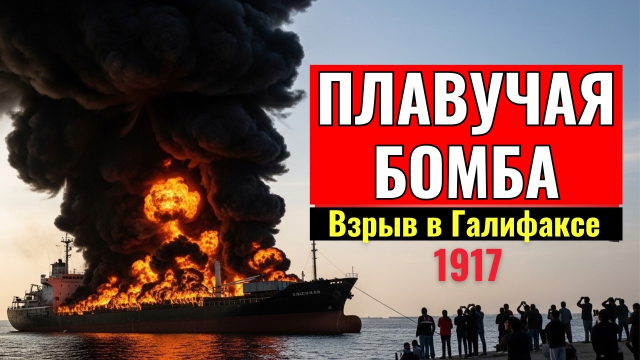Самый Мощный Неядерный Взрыв в Истории: Галифакс 1917 | Что Пошло Не Так?