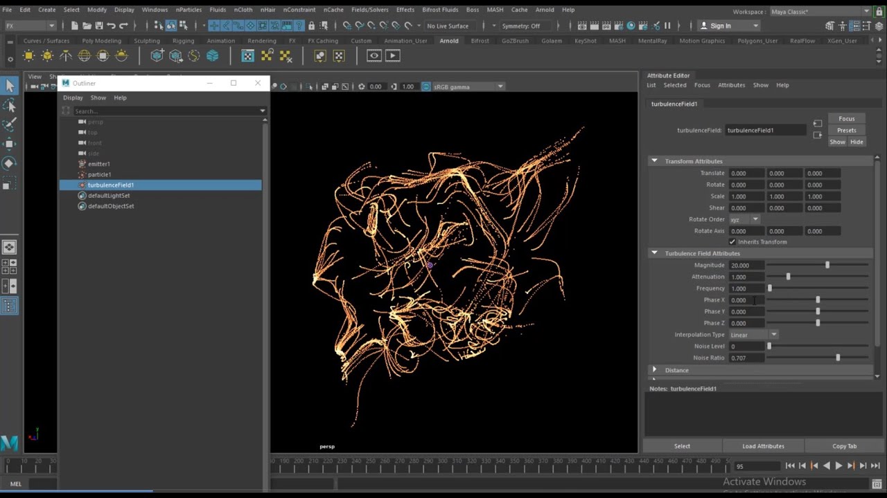 Introduction to Maya Particles - 1