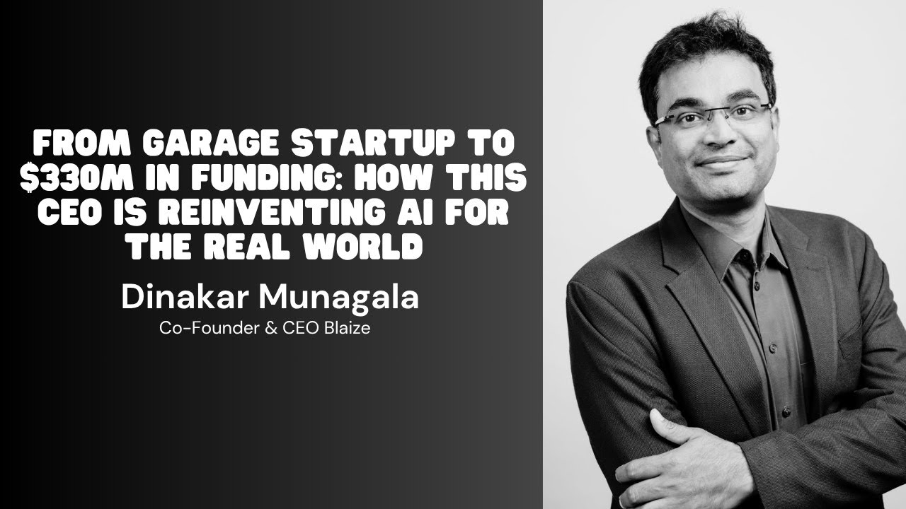Blaize Co-Founder & CEO Dinakar Munagala