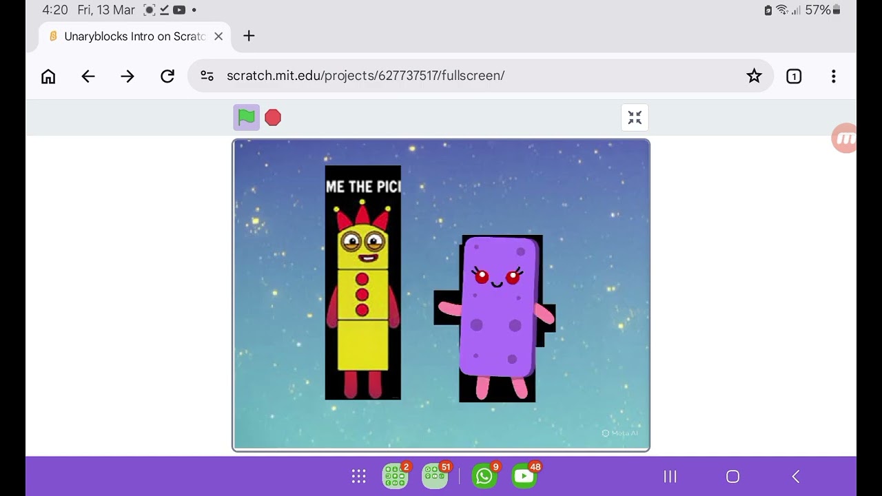 Ai numberblocks intro (WhatsApp AI helped me)
