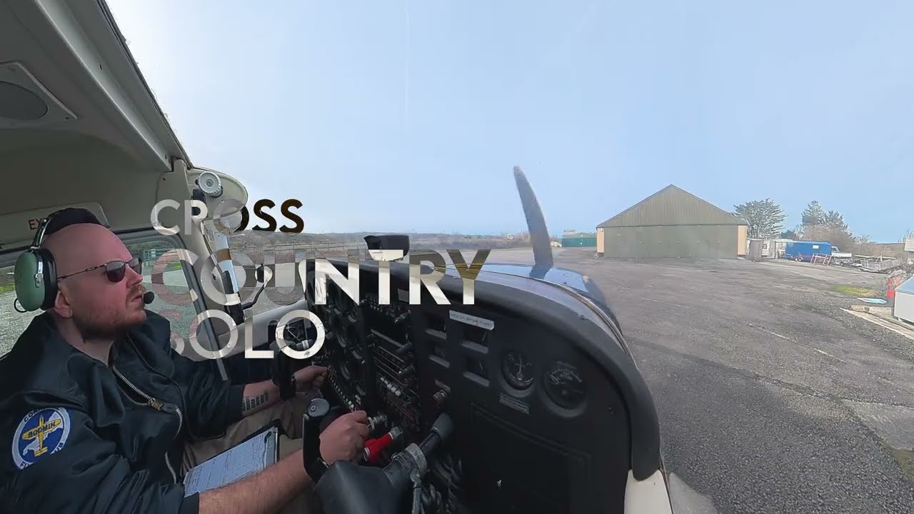 My qualifying cross country solo