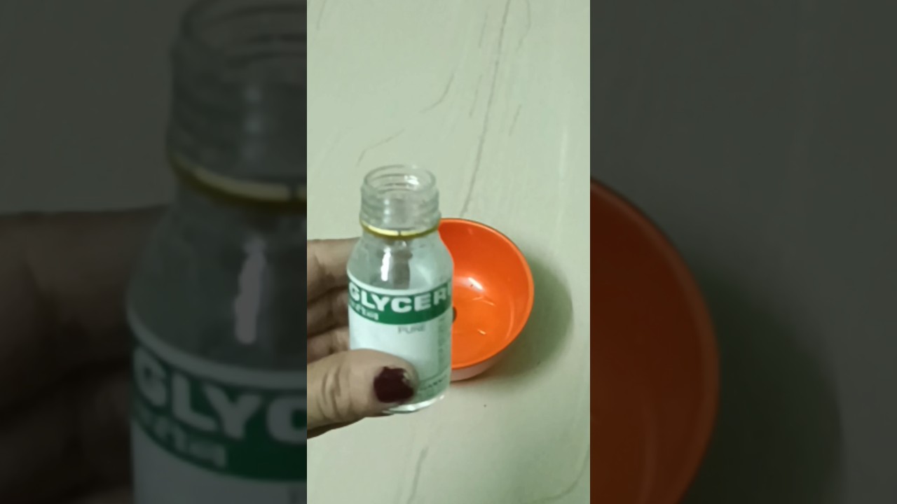 How to use glycerine for skin ? |Glycerine for glowing #shorts #skincare