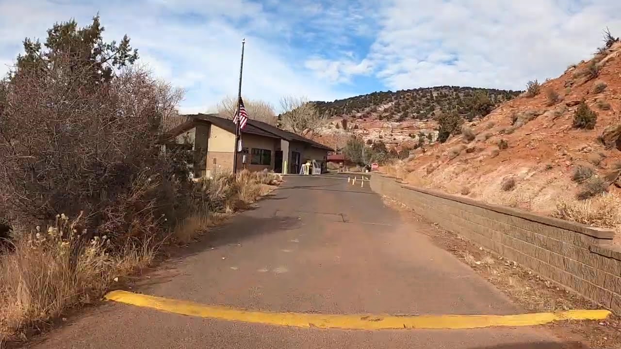 Escalante Petrified Forest State Park Campground Drive-thru