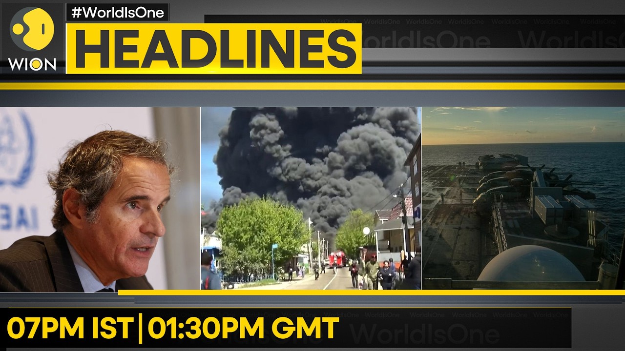 Ukraine Releases Attack Video | Iran Fires Warning Shots at US Destroyers | WION HEADLINES
