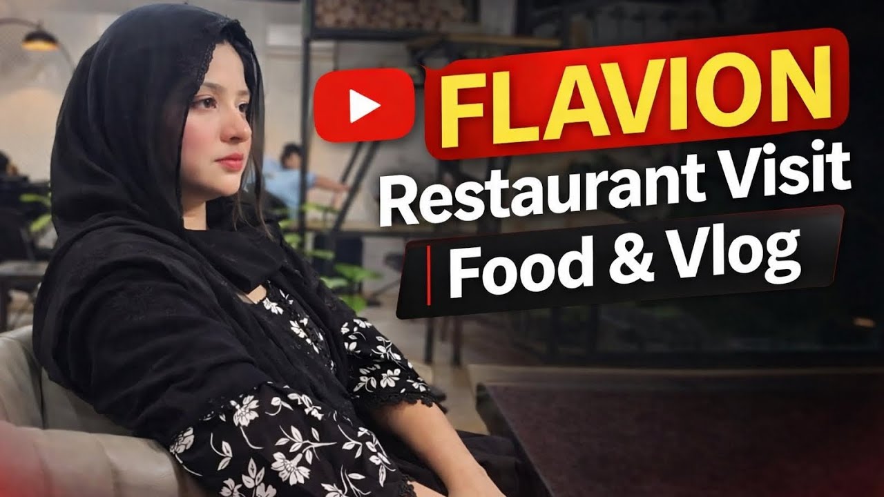 Flavion Restaurant Visit | Food Vlog |karachi|| bhout maza aya 🍔🍗Best Restaurant In GULSHAN E HADEED