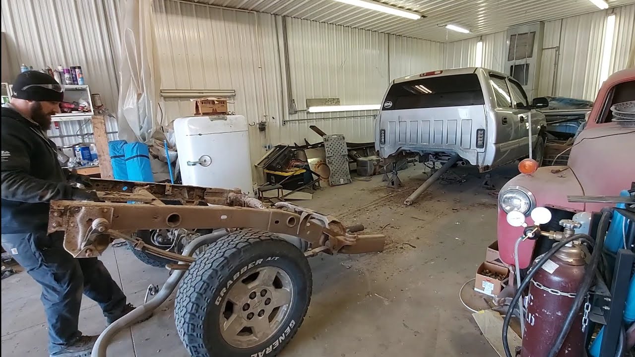 I cut my truck in half!!!!!