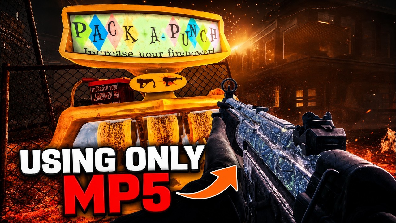 MP5 Only BO2 Challenge (Town Survival)