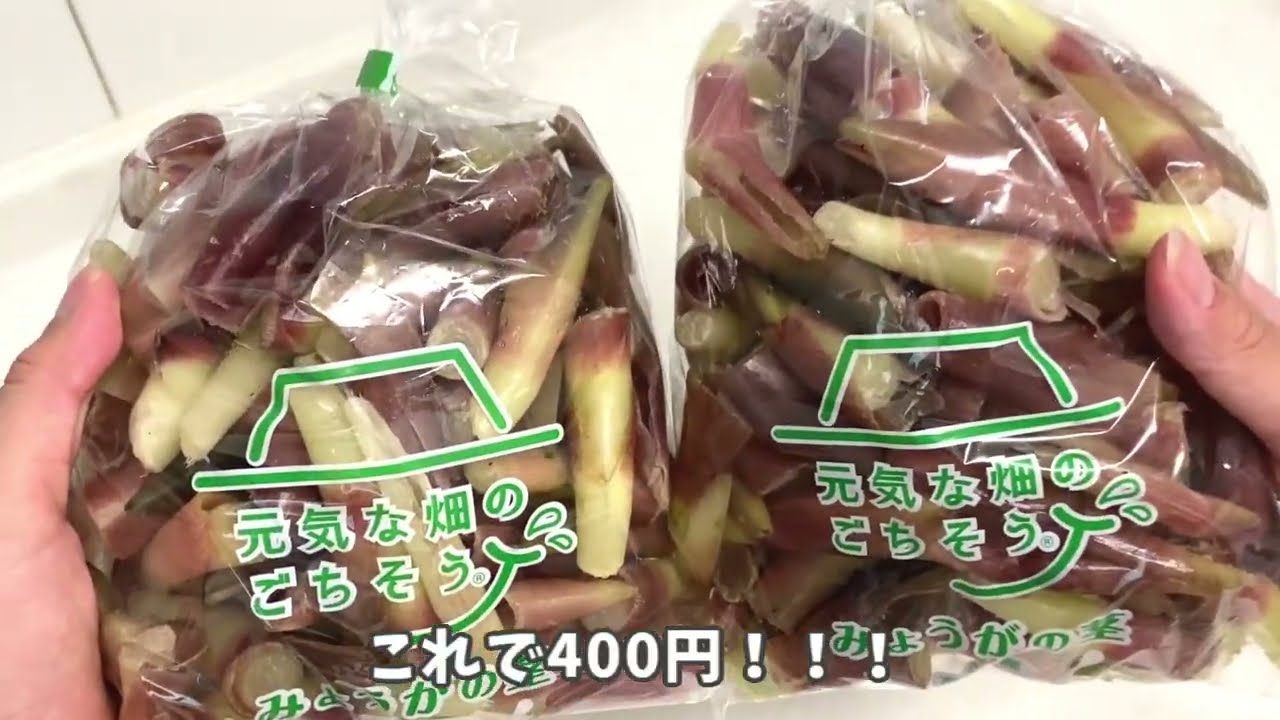 【お買い得】みょうがの茎の調理＆保存方法