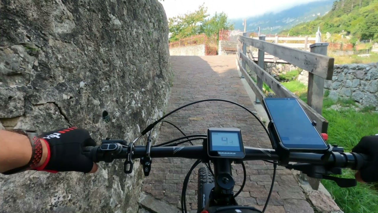 MTB Giro dal Sorasass a Cadine  al Lago di Terlago