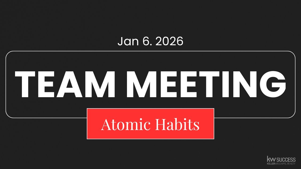Team Meeting Jan 6, 2026 - Atomic Habits