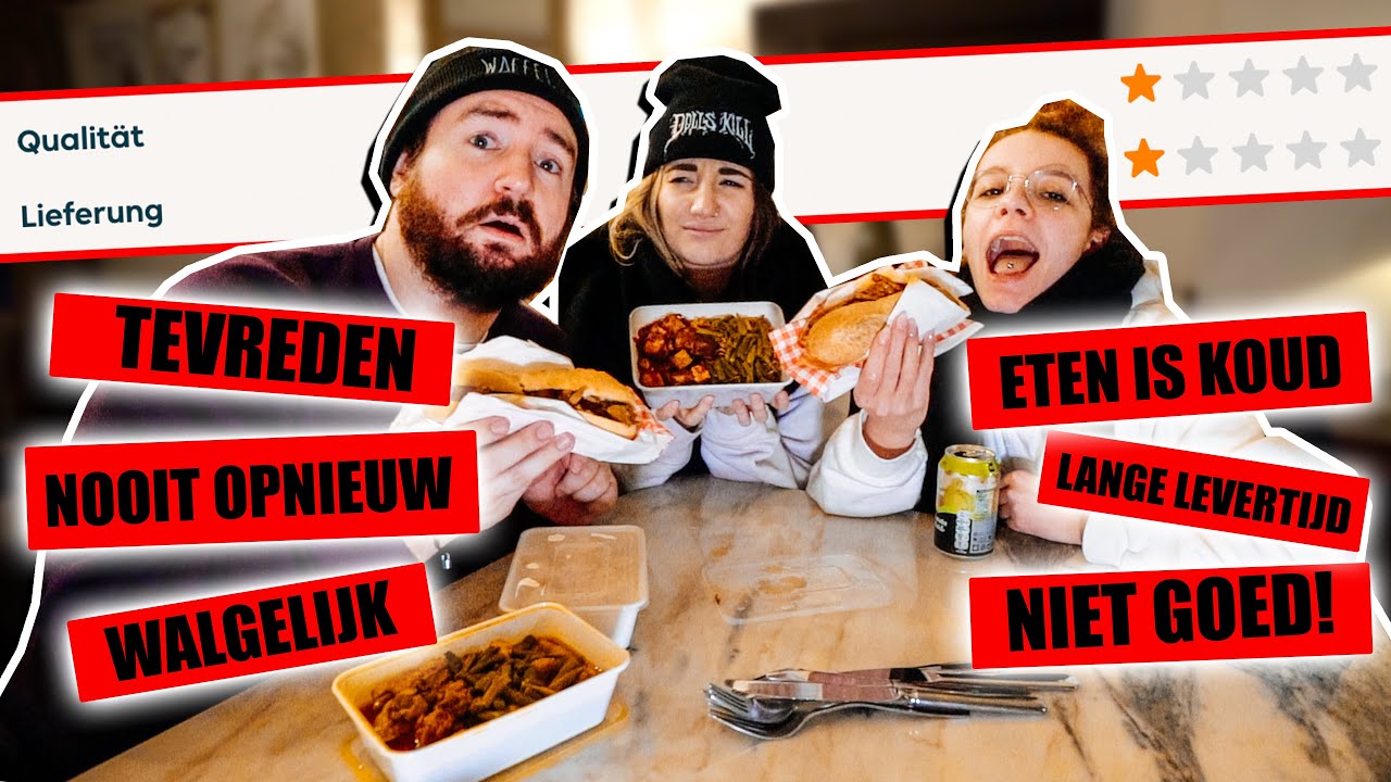 Wir BESTELLEN beim SCHLECHTESTEN Lieferdienst in AMSTERDAM | Amsterdam Special Woche