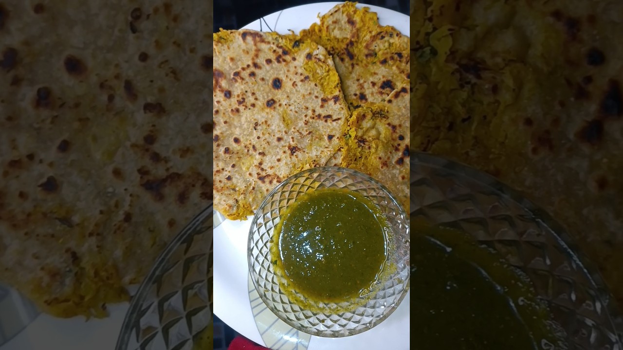 Winter special:Muli Paratha🧆