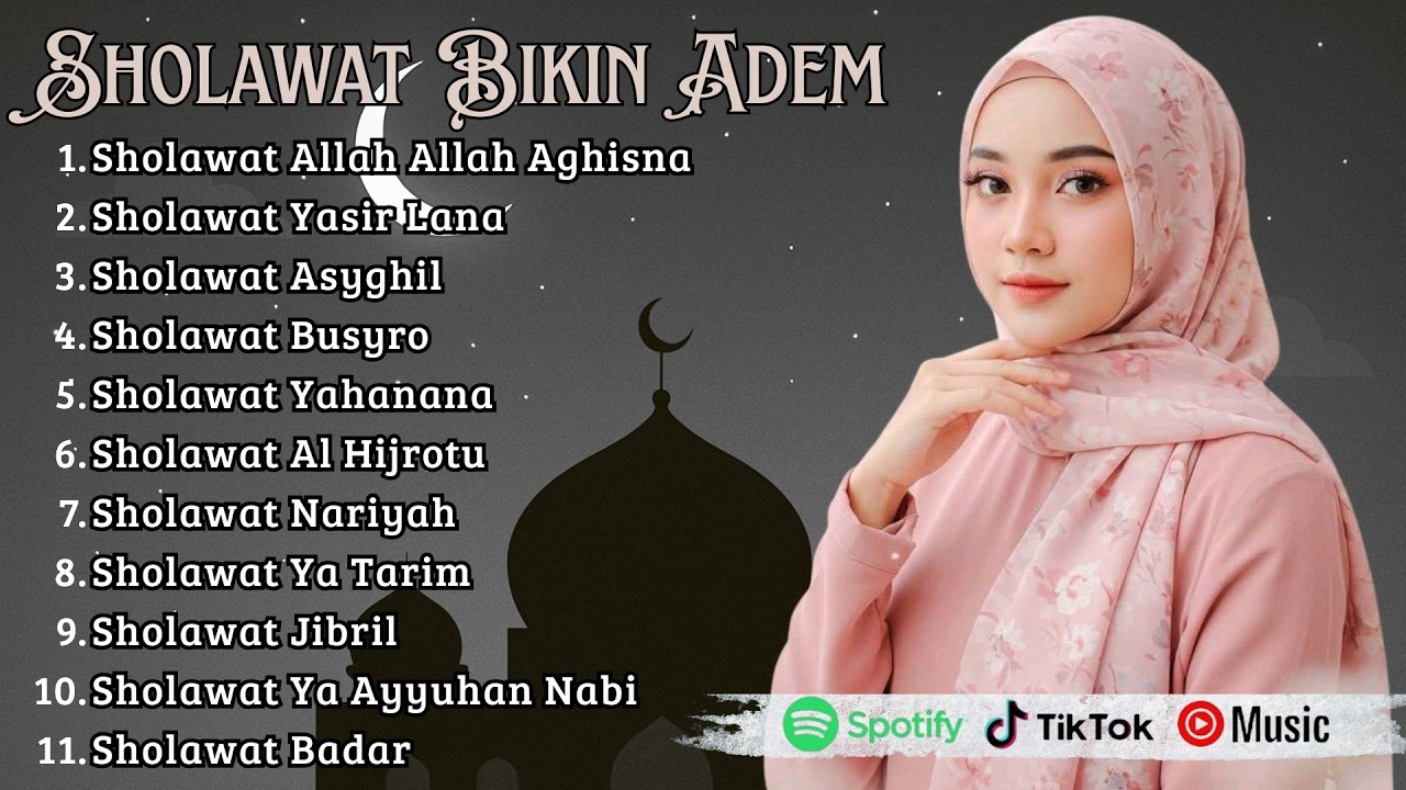 ALLAH ALLAH AGHISNA SHOLAWAT MERDU BIKIN HATI JADI ADEM - ALBUM SHOLAWAT TERBARU 2026 TANPA IKLAN