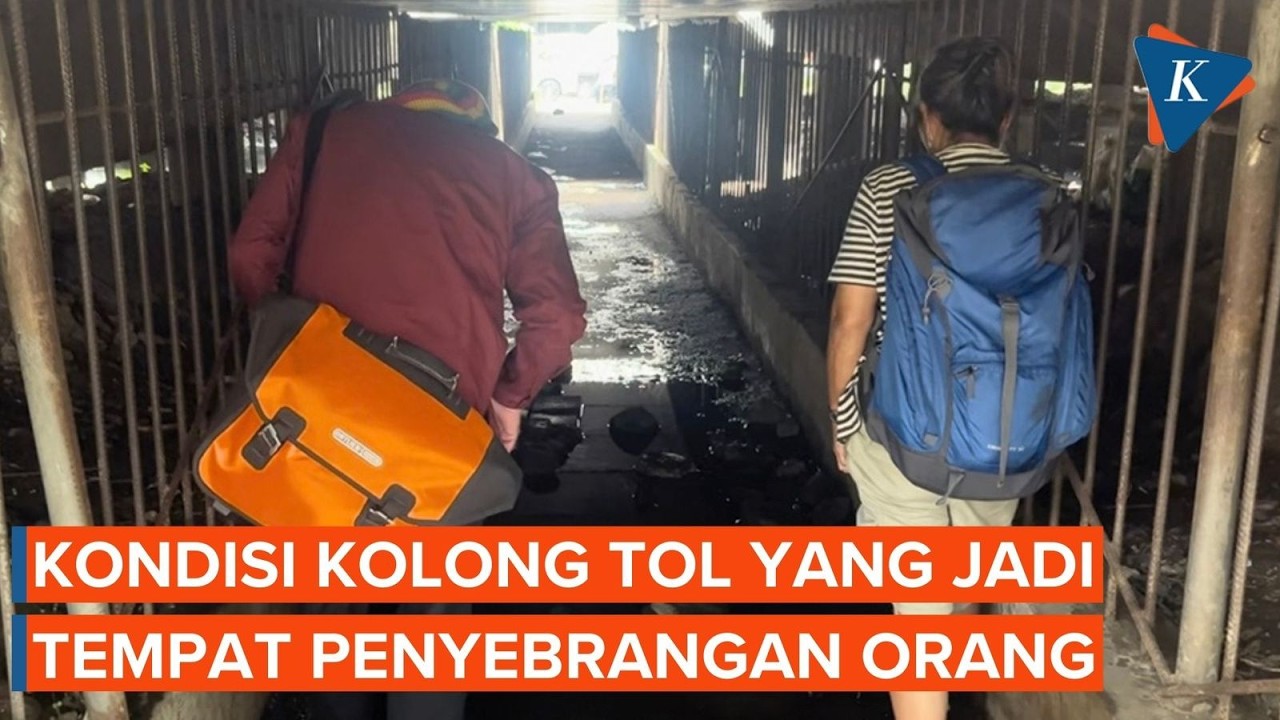Menyusuri Kolong Tol Cengkareng, Jalan Pintas Penyeberangan 2 Mal yang Gelap dan Kumuh