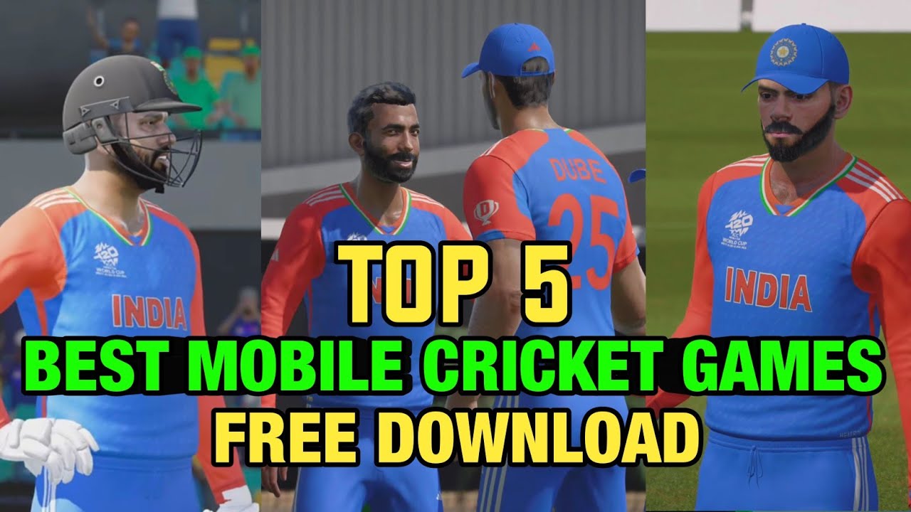 Top 5 Best Cricket Games for Android/IOS in Tamil