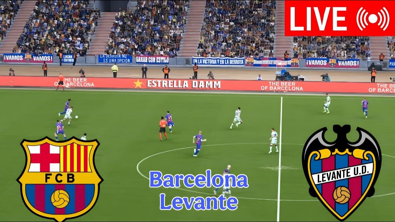 🔴EN VIVO : Barcelona vs Levante | Videojuego de simulación de LaLiga 2026
