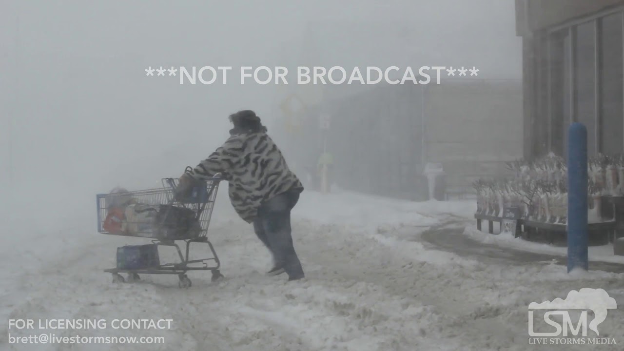 02-23-19 Hays, KS - Blizzard Conditions, I70 Closed, Stranded Vehicles