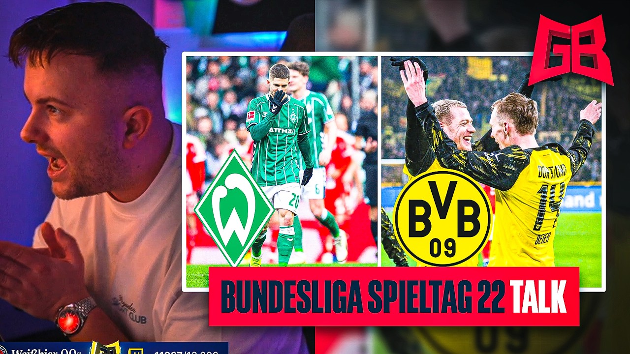 Trotz Thioune - Werder Bremen ABSTIEG? 🤔🙄 BVB hält TITELKAMPF OFFEN? 😬 GamerBrother BUNDESLIGA TALK