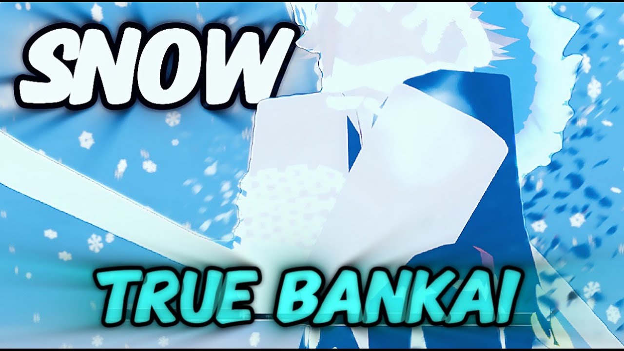 UNLEASHING TRUE SNOW BANKAI in Type Soul ❄️🔥