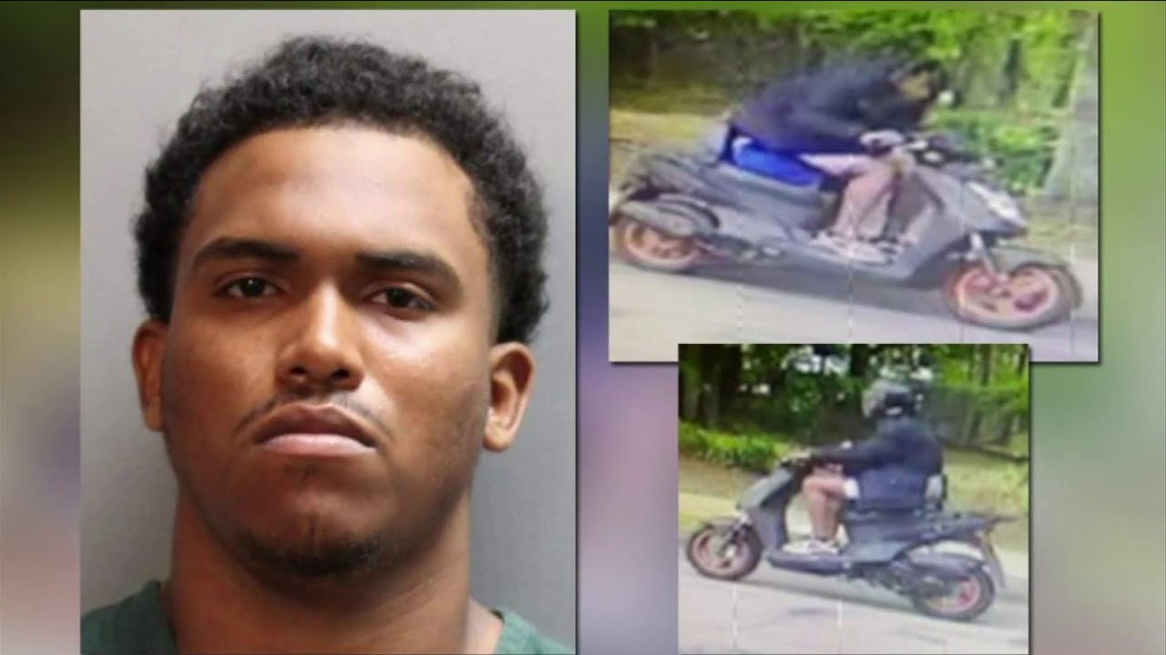 Accused rapist on scooter arrested