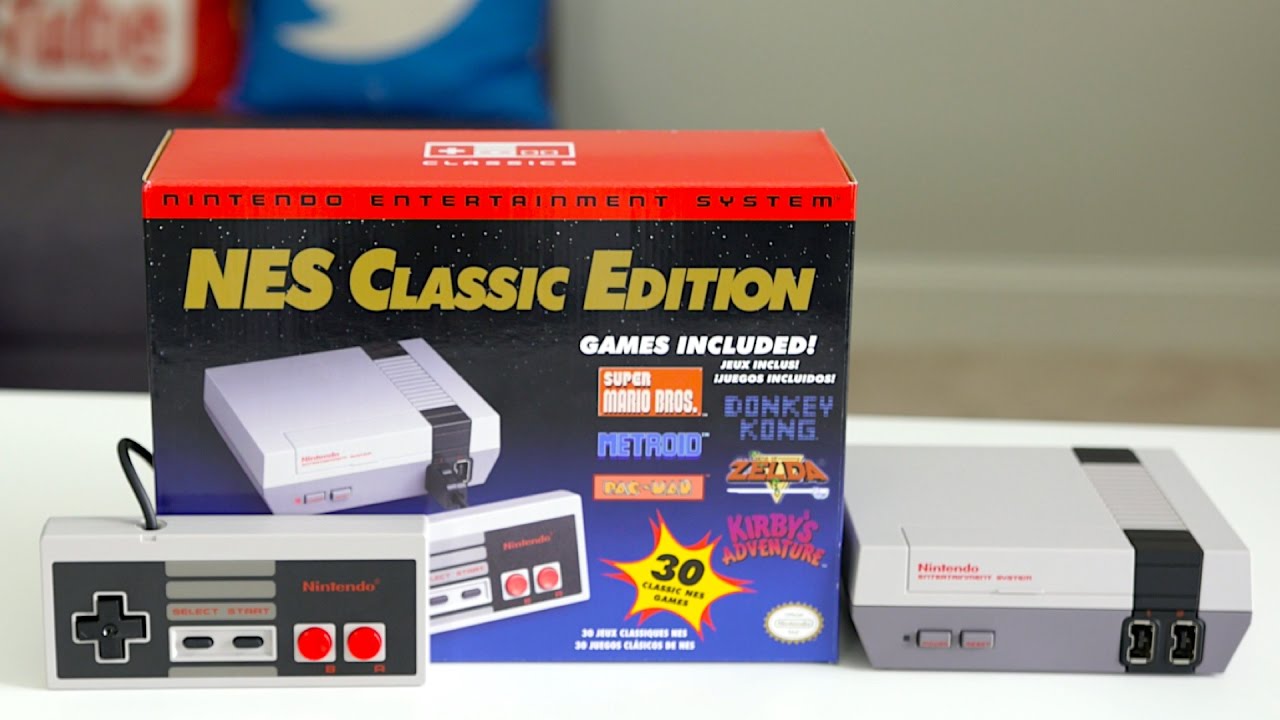 Распаковка и обзор Nintendo Classic Edition! (Mini NES)
