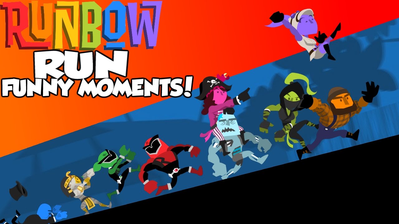 Runbow - Run Funny Moments! Close Competition and Disrespectful Taunts!