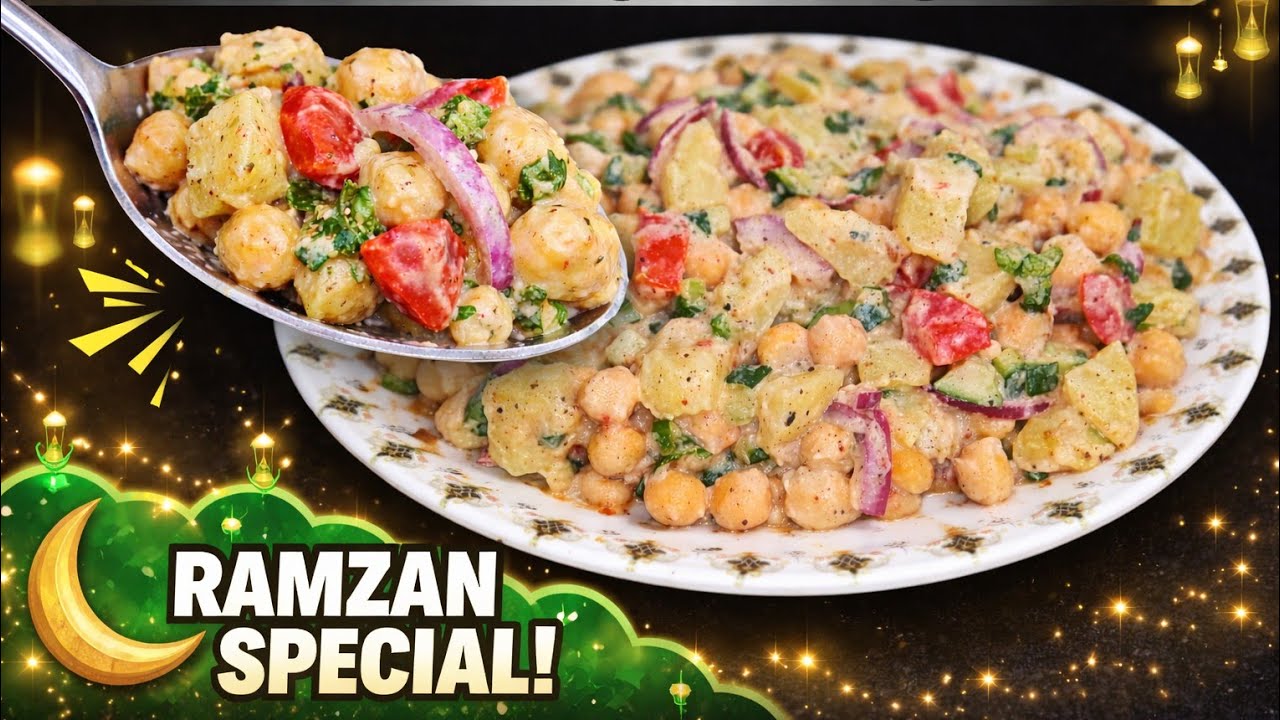 Ramzan Special Chana Chaat Recipe | Iftar Ki Sab Se Tasty & Chatpati Chaat
