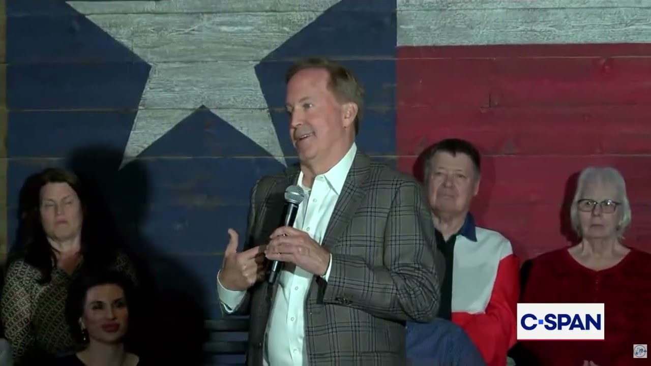 Ken Paxton Campaigns for U.S. Senate in Tyler, Texas