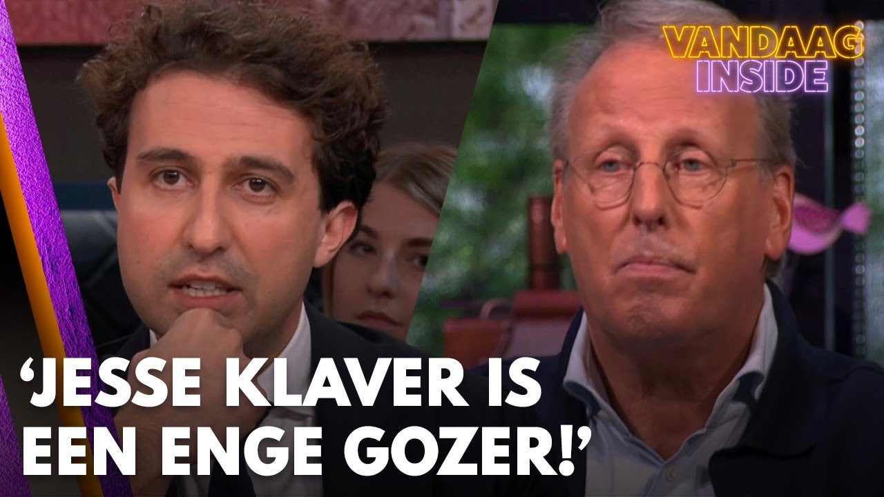 Chris Woerts hekelt Jesse Klaver: 'Enge gozer!' | VANDAAG INSIDE