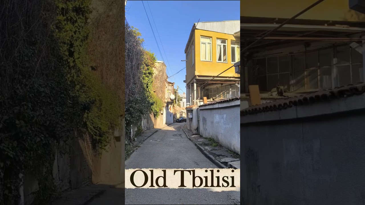 Centuries Still Flow in Old Tbilisi 🇬🇪 