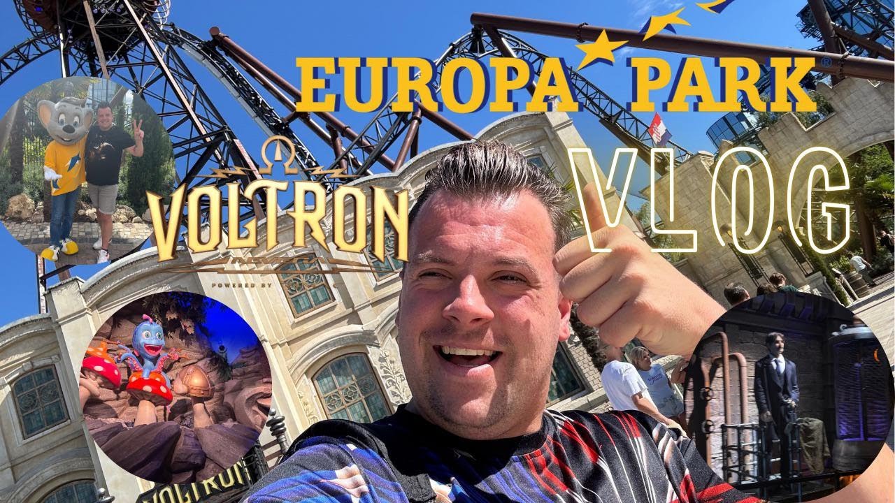 EUROPAPARK VLOG - EINDELIJK IN VOLTRON NEVERA WAT EEN TOP BAAN!!