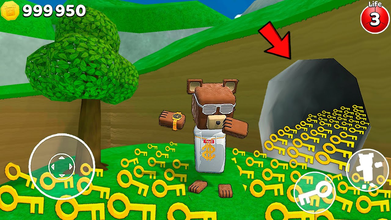 Jalan rahasia beruang? | Super Bear Adventure