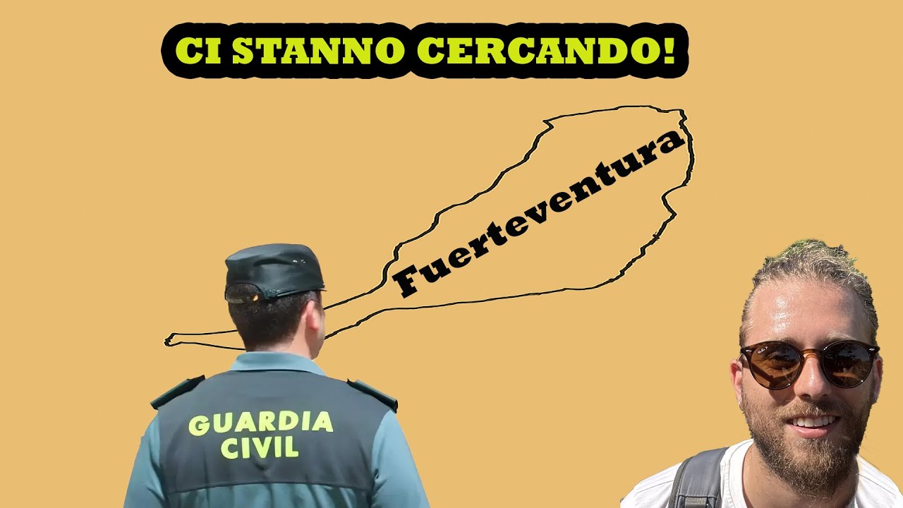 Il Mio VIAGGIO a FUERTEVENTURA - il RICERCATO MIGUEL