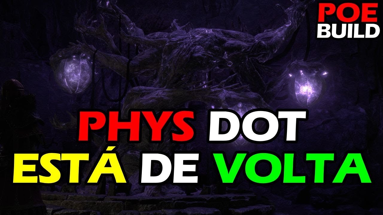 Phys Dot Está Voltando Com Tudo Essa Liga - Path of Exile Keeper of the Flame 3.27