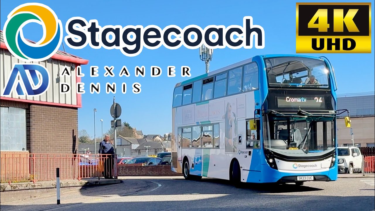 [Stagecoach Highlands Bluebird: 26 Cromarty to Inverness via Jemimaville & Rosemarkie] Enviro400MMC