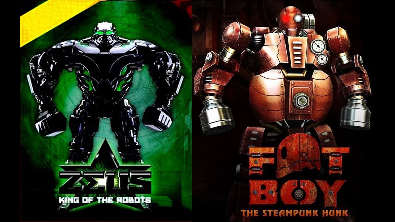 Real Steel WRB Old School Fat Boy VS ALL UW II & WRB I & II ROBOTS Series Fights (Живая Сталь)