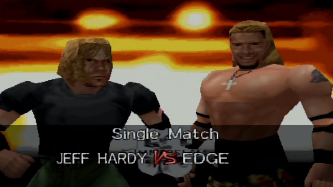 WWF WrestleMania 2000 - Jeff Hardy vs. Edge