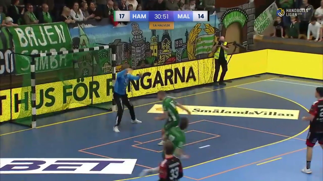 Höjdpunkter: Hammarby-Malmö 31-31