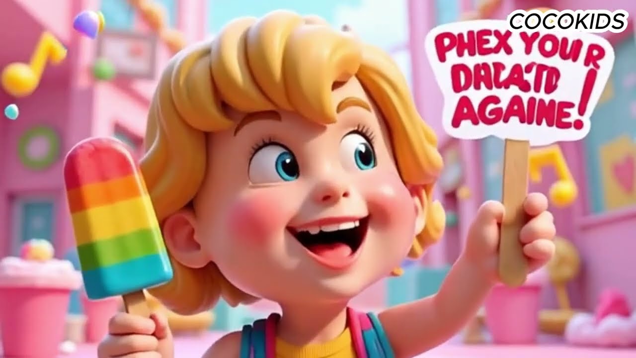 The Colors Song (with Popsicles) | ‪@CoCokids Nursery Rhymes & Kids Songs