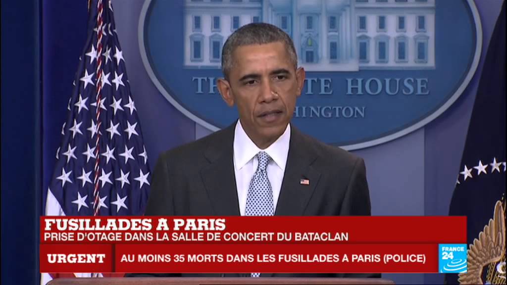 Attentats à #Paris - Barack Obama : 