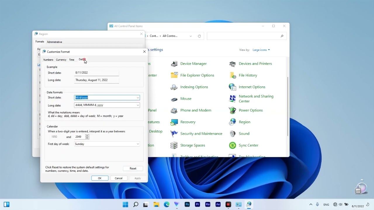 How to hide time and date in windows 11 taskbar