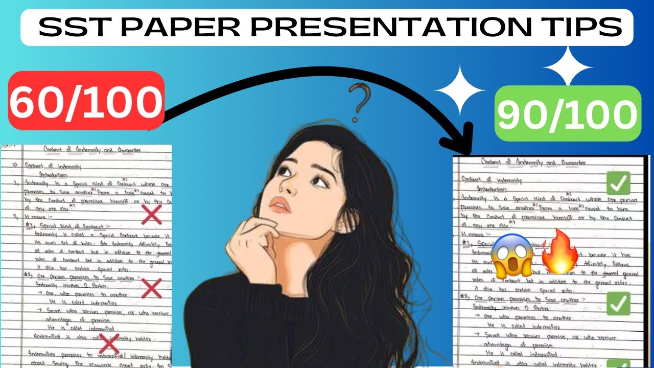SST Paper Presentation Tips 🔥 // Score 90+ in Social Science Boards // PSEB Class 10th // #pseb 