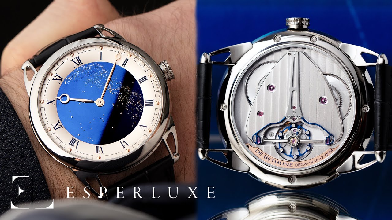 The Milky Way On Your Wrist! The De Bethune DB25 Starry Varius Hands-On Closer Look