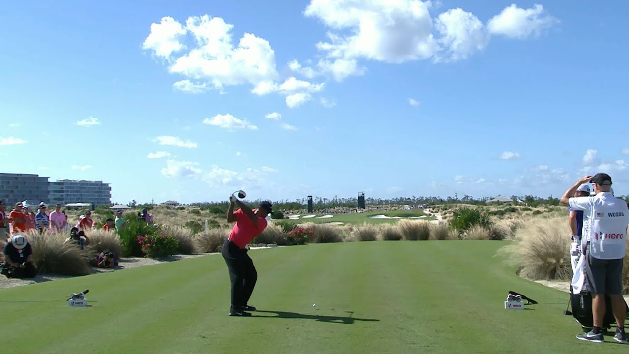 Tiger Woods&rsquo; smashes driver onto par 4 green | Hero